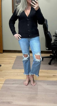 Zenana - Viscose Sweater Cardigan