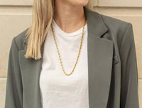 Brenda Grands - Women's Coin Long Necklace