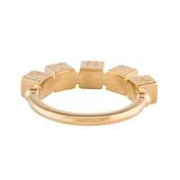 Fendi - Women's Fendigraphy Letters Small Metal Ring