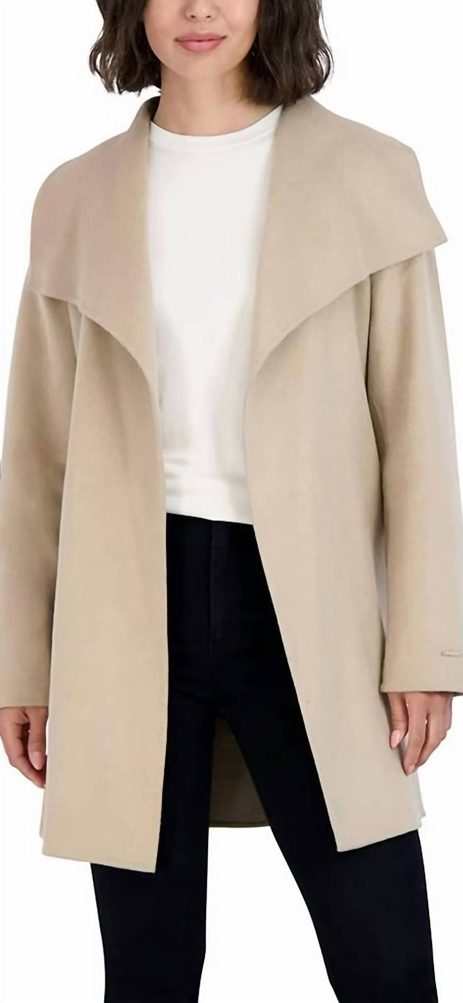 Tahari - Wool Blend Peacoat