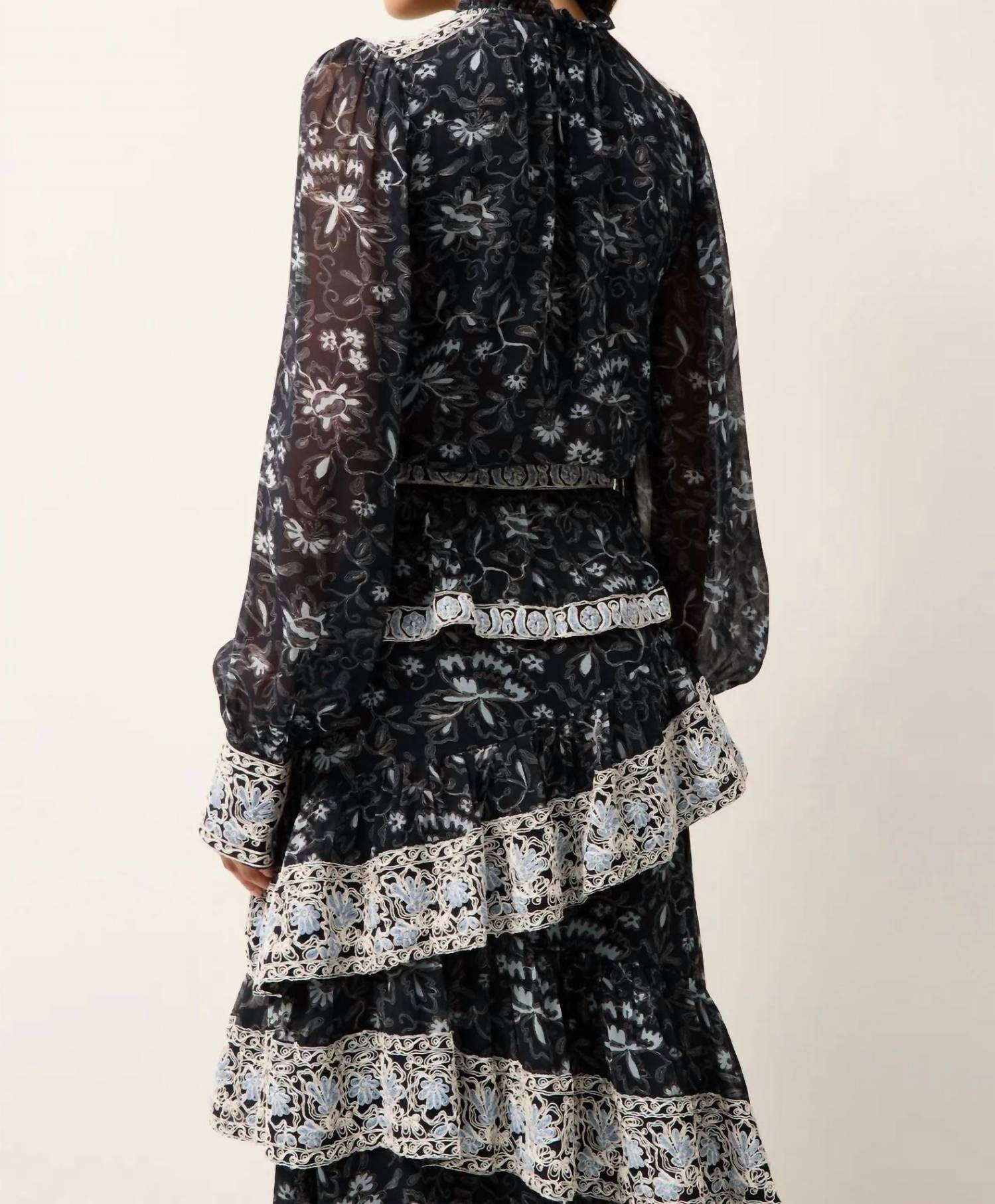 Marie Oliver - Brielle Ruffle Blouse