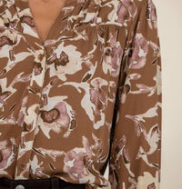 Kut From The Kloth - Isley Long Sleeve Shirt With Neck Ruffles
