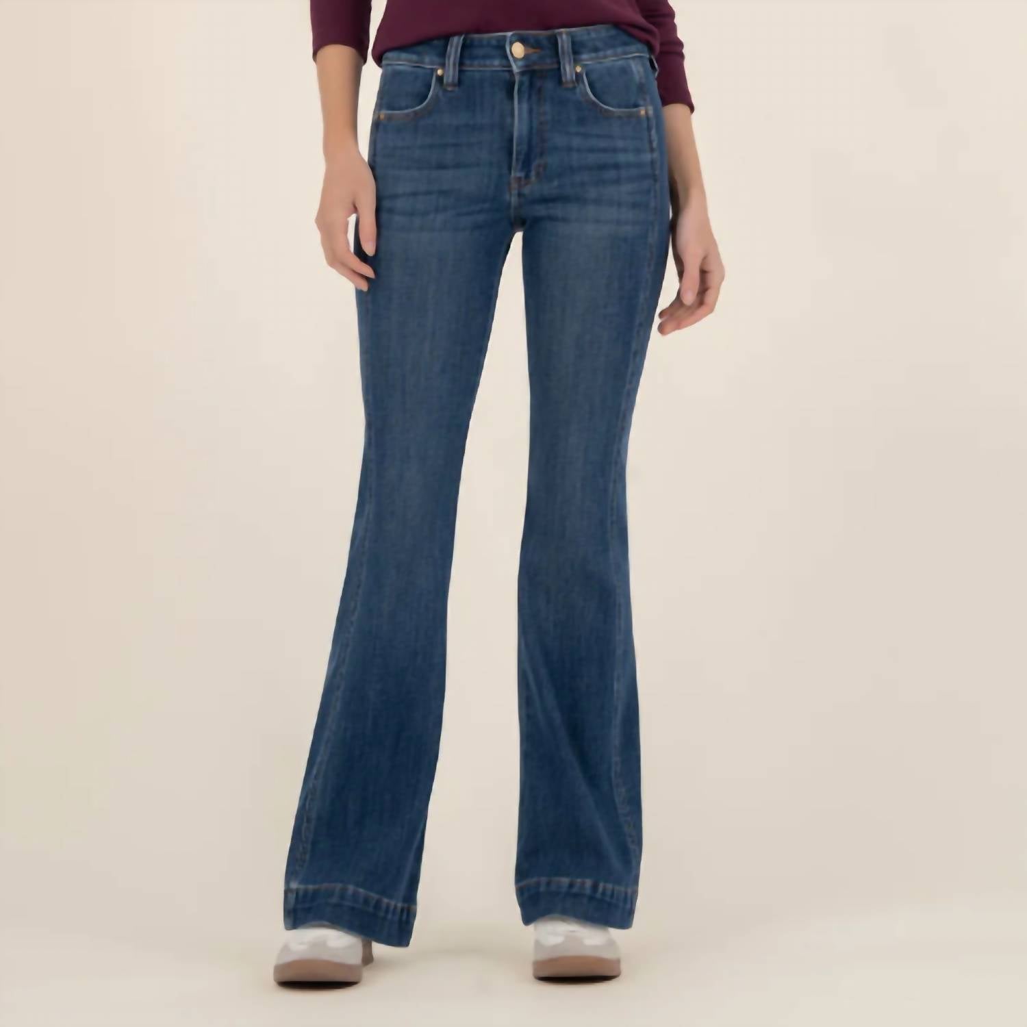 Kut From The Kloth - Natalie Bootcut Side Inset Jeans