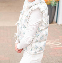 Very J - Women's Floral Vest