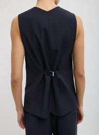 Tibi - Tropical Wool Easy Vest