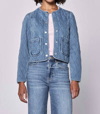 Dear John Denim - Kit Quilted Puff Sleeve Jacket