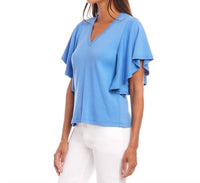 Karen Kane - Flutter Sleeve Tee