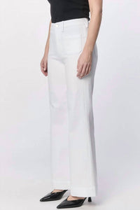 Dear John Denim - Fiona Patch Pocket High Rise Wide Leg Jeans