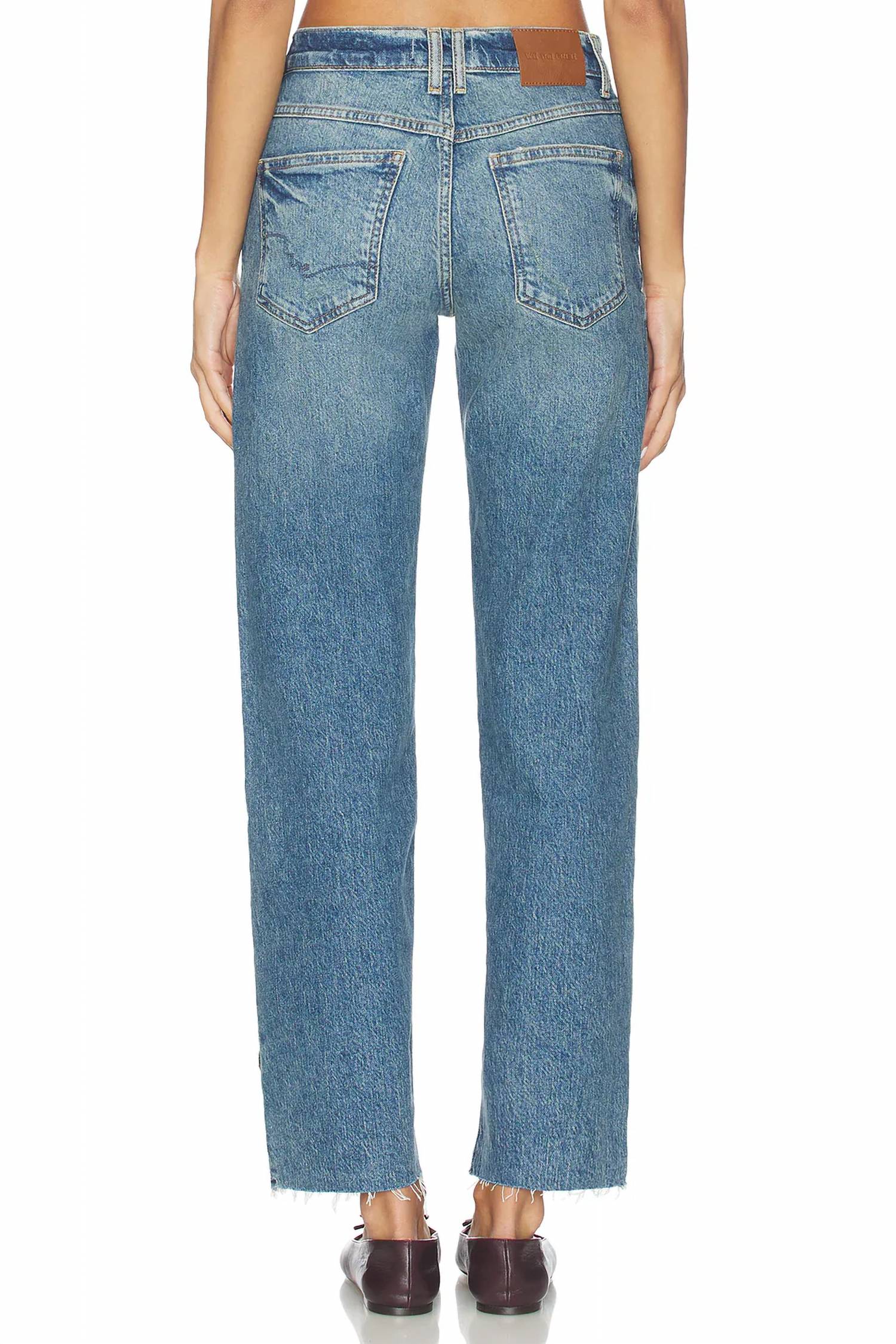 Free People - Risk Taker Straight Jeans
