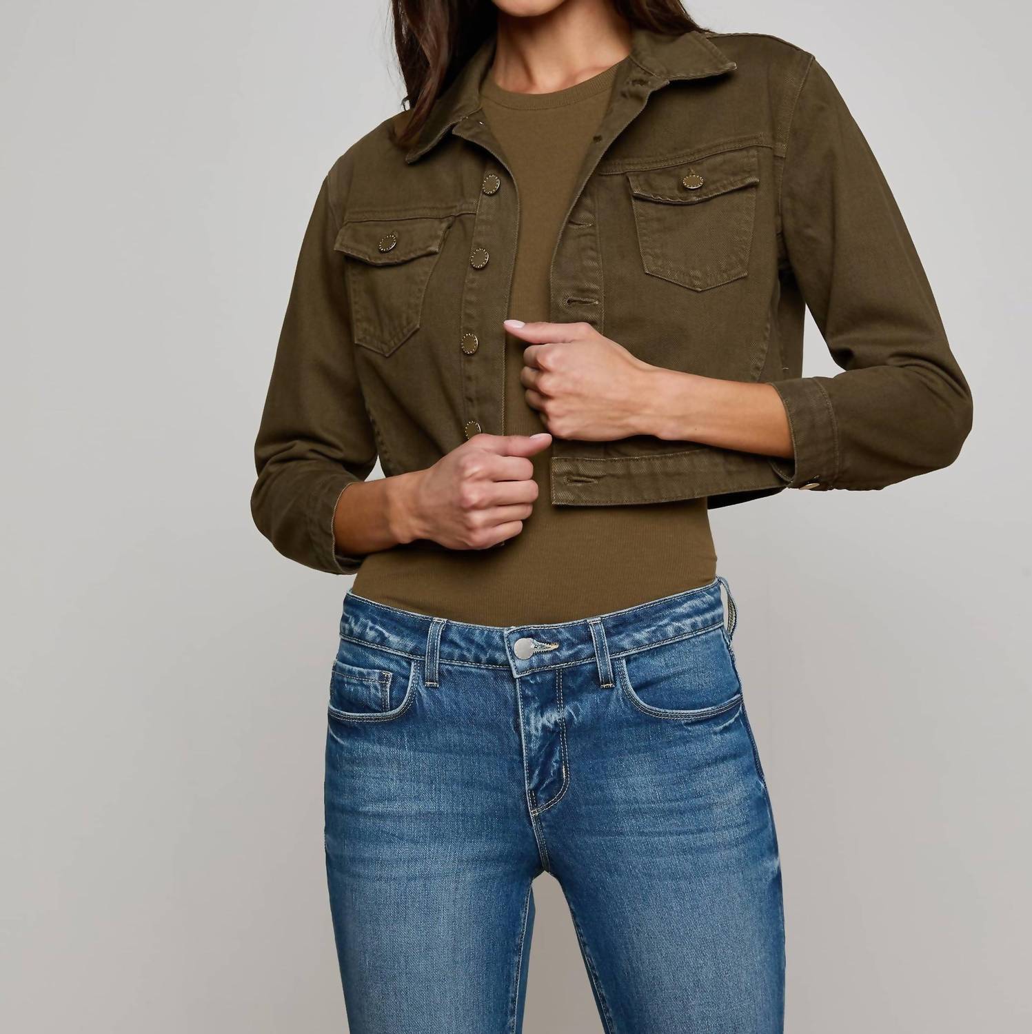 L'Agence - KODA CROP JACKET