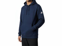 adidas Men's Long Sleeve Fleece Hoodie in navy - men's shirt