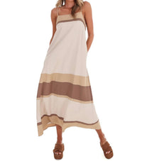 Mustard Seed - Desert Breeze Colorblock Maxi Dress