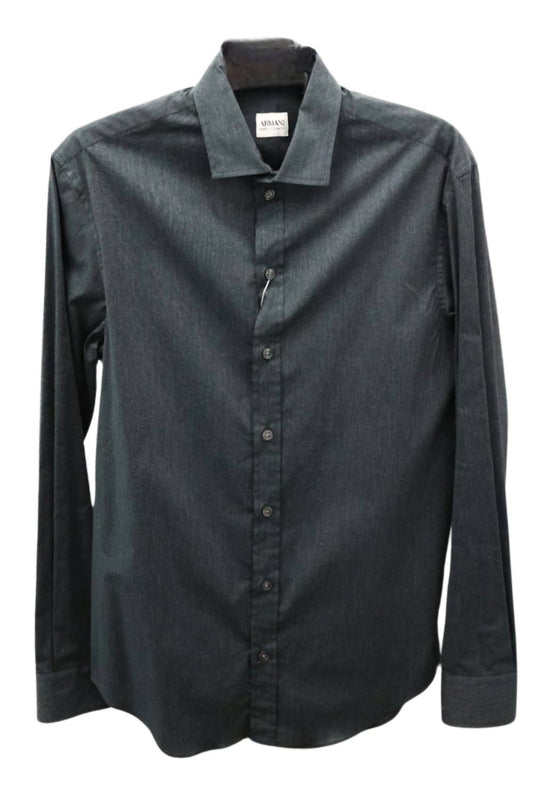 Armani - Long Sleeve Button Down Shirt