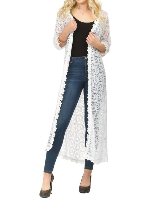 Papillon - Stella Lace Duster