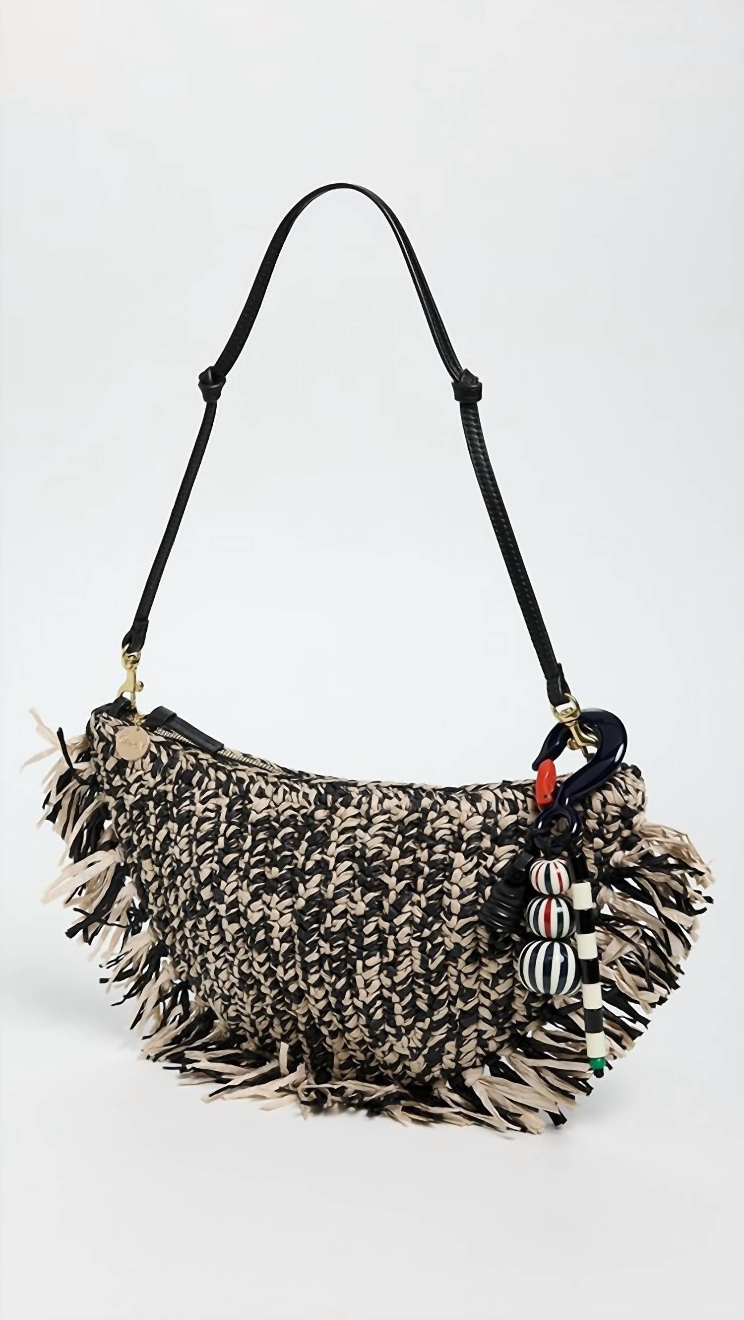 Clare V. - Beaded Stripe Fob