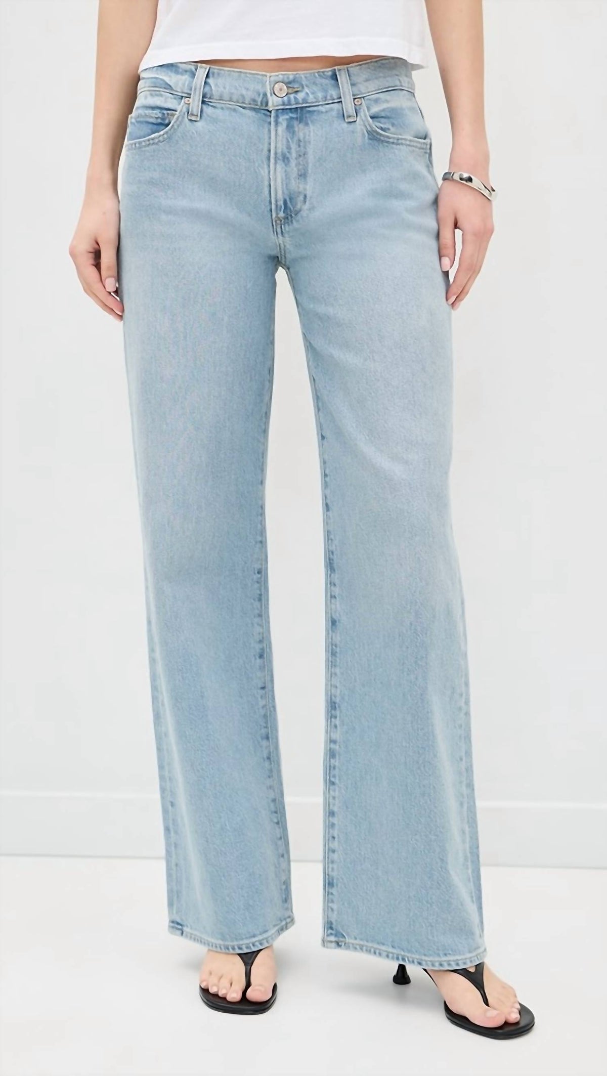 Paige - Dana Straight Leg Jeans