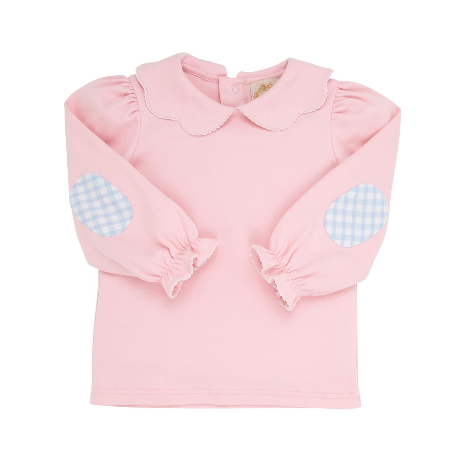 The Beaufort Bonnet Company - Girl's Emma's Elbow Patch Top