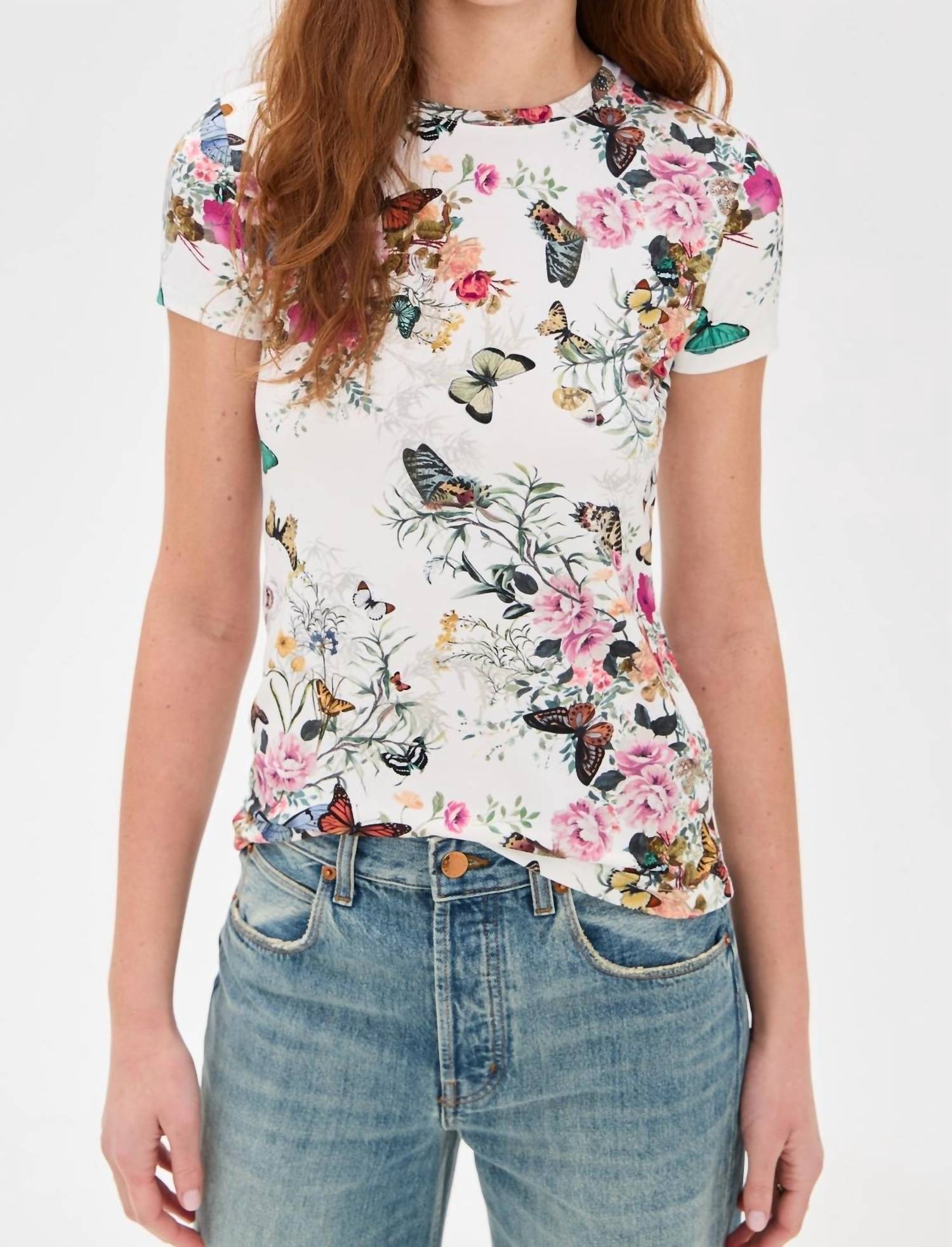 L'Agence - Ressi Short Sleeve Crew Tee