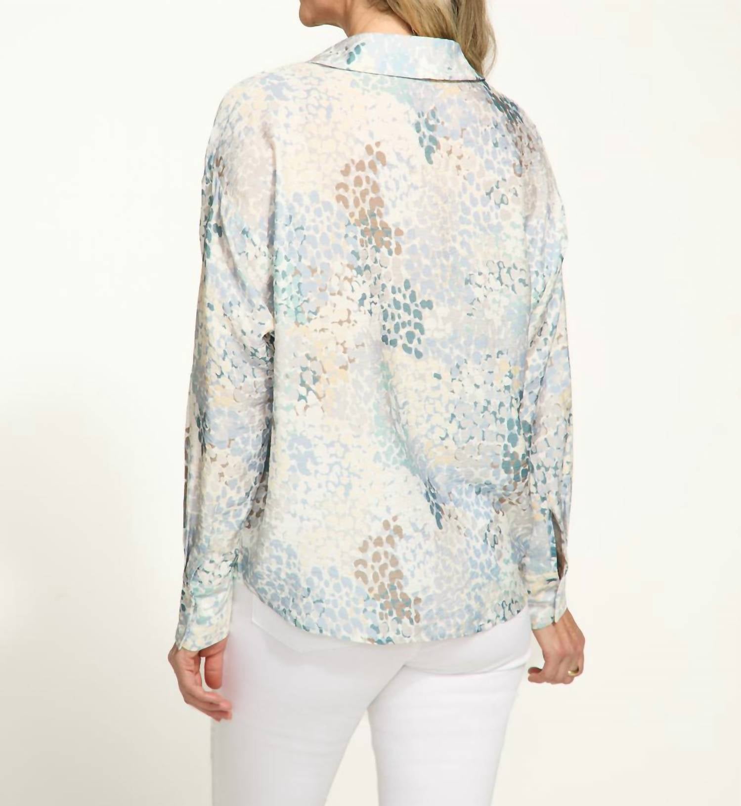 Fdj - Popover Long Sleeve Blouse