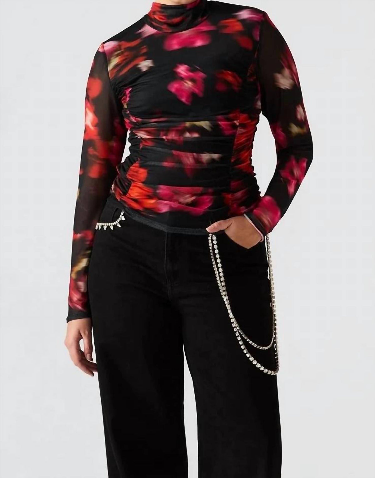 Steve Madden - Taylore Floral Blouse