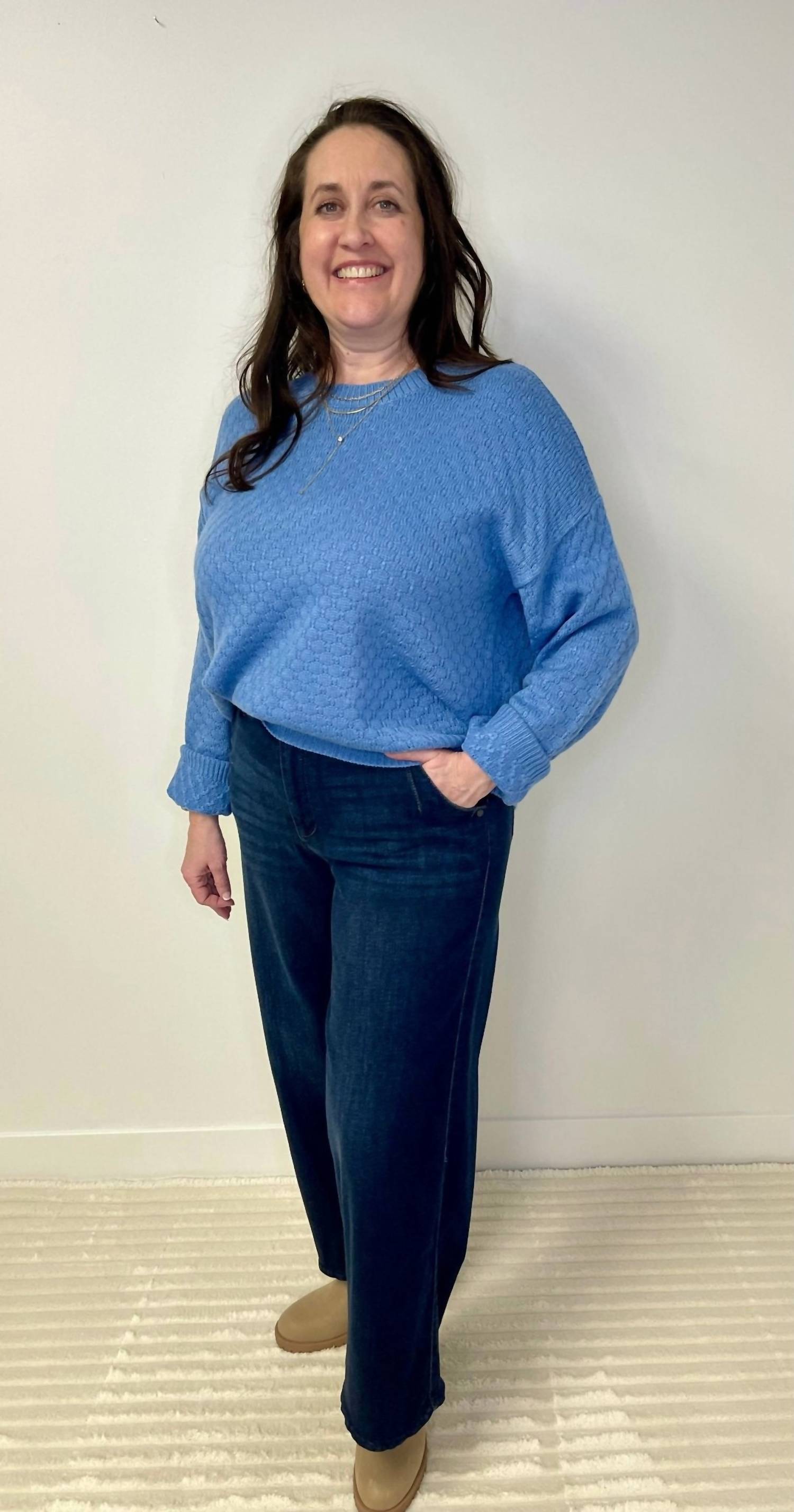 Michelle Mae - Gianna Pullover Sweater Top