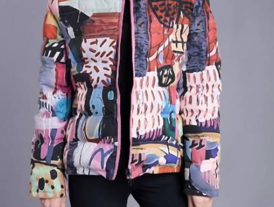 Shana Apparel - Printed Puffer Jacket