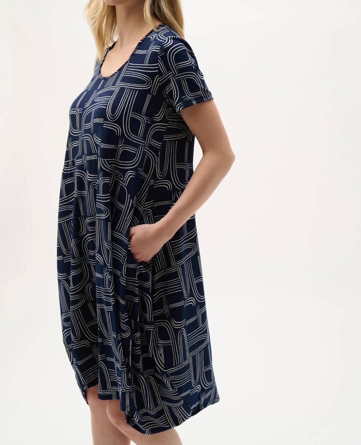Joseph Ribkoff - Geometric Cocoon Dress