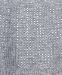 Esqualo - Svala Melange Strass Stones Sweater