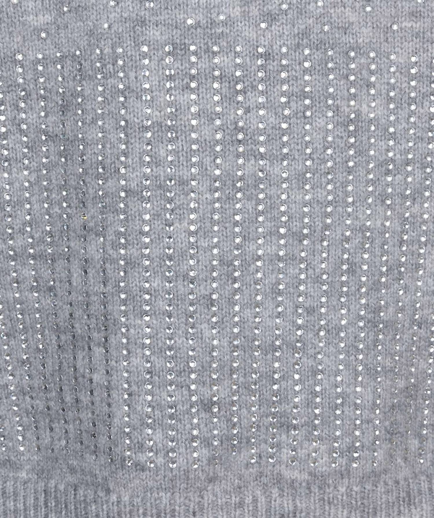 Esqualo - Svala Melange Strass Stones Sweater