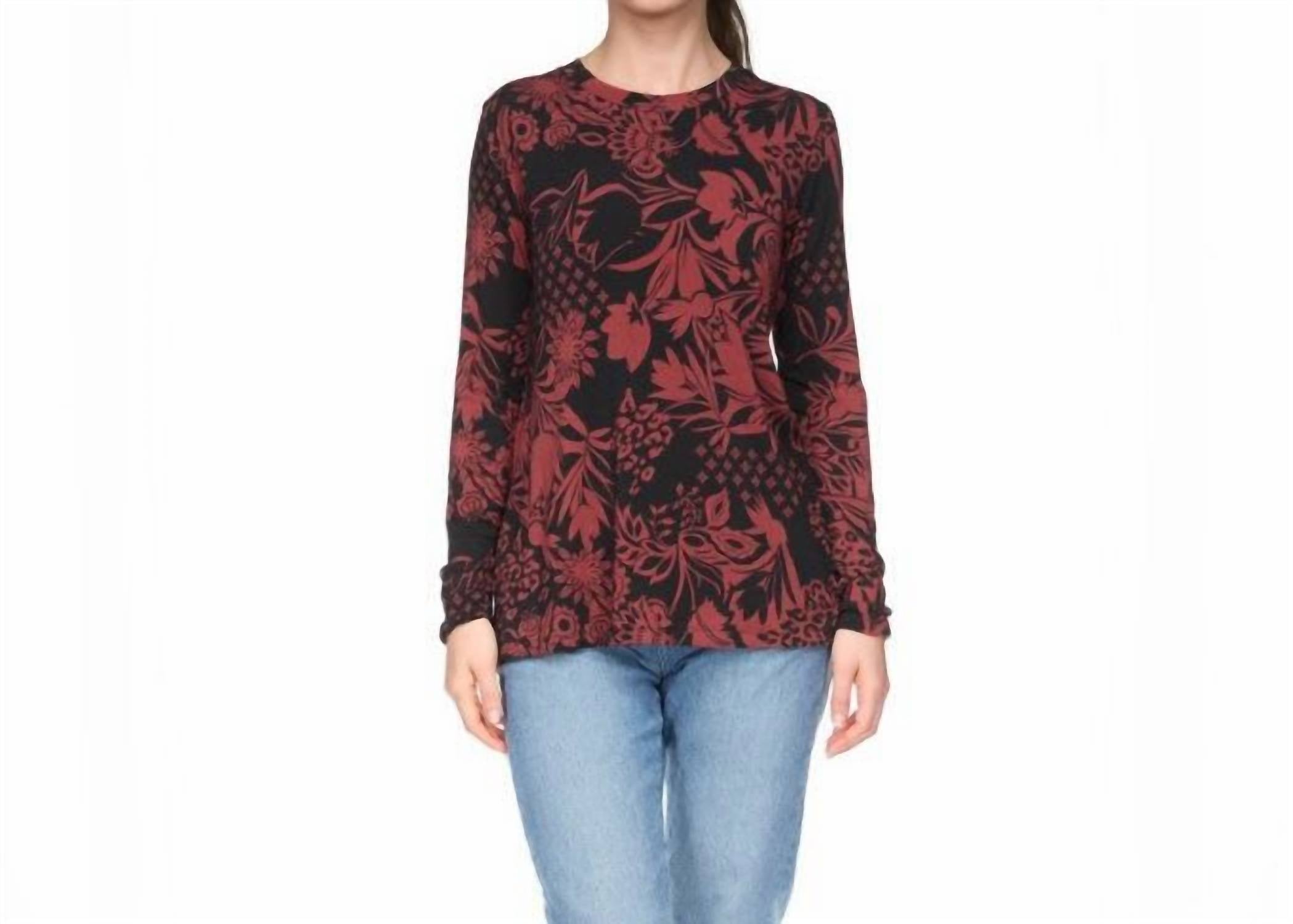 Johnny Was - The Janie Favorite Long Sleeve Crew Neck Tee