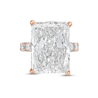 Diana M Jewels - Women's Radiant & Round Lab-Grown Diamond Fashion Ring (12.00 Ct) - Luxe