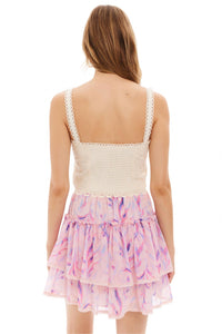 ALLISON NEW YORK Star Tank Top in creme - women's tank top - alternate view