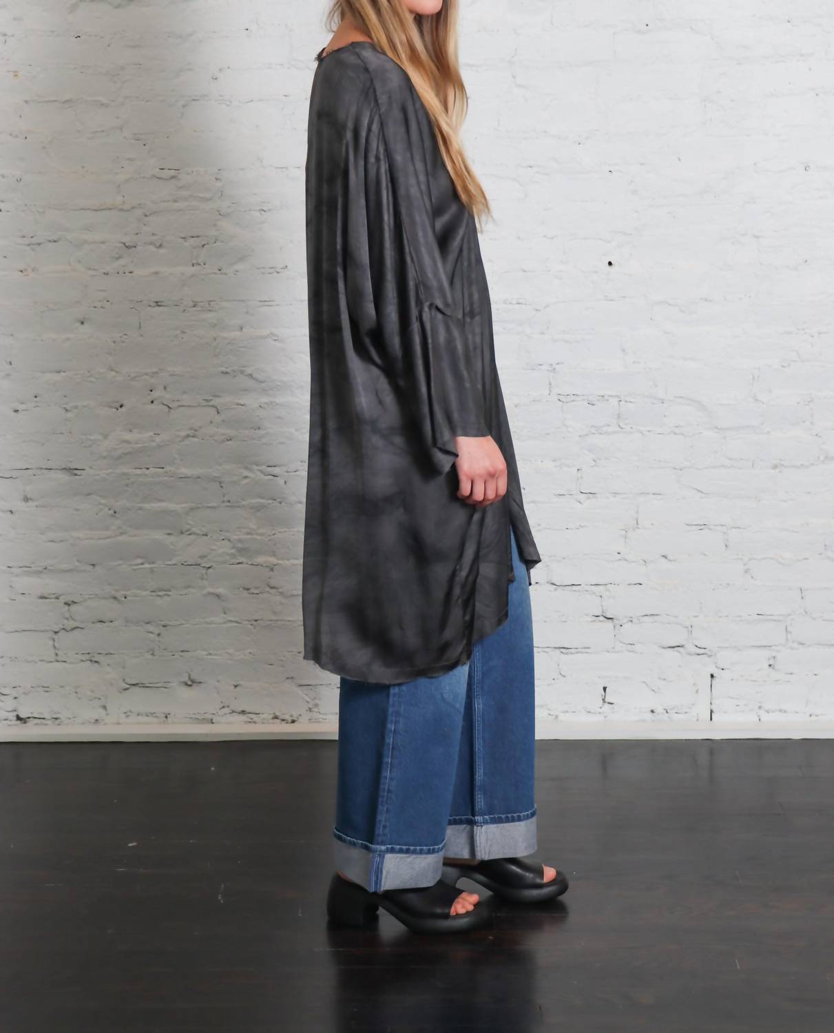 Sanctamuerte - Cardigan Tunic Top