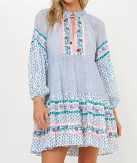 Oliphant - Balloon Sleeve Short Mini Dress