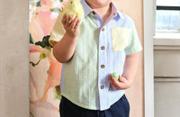 Pink Chicken - Boys Jack Color Block Shirt