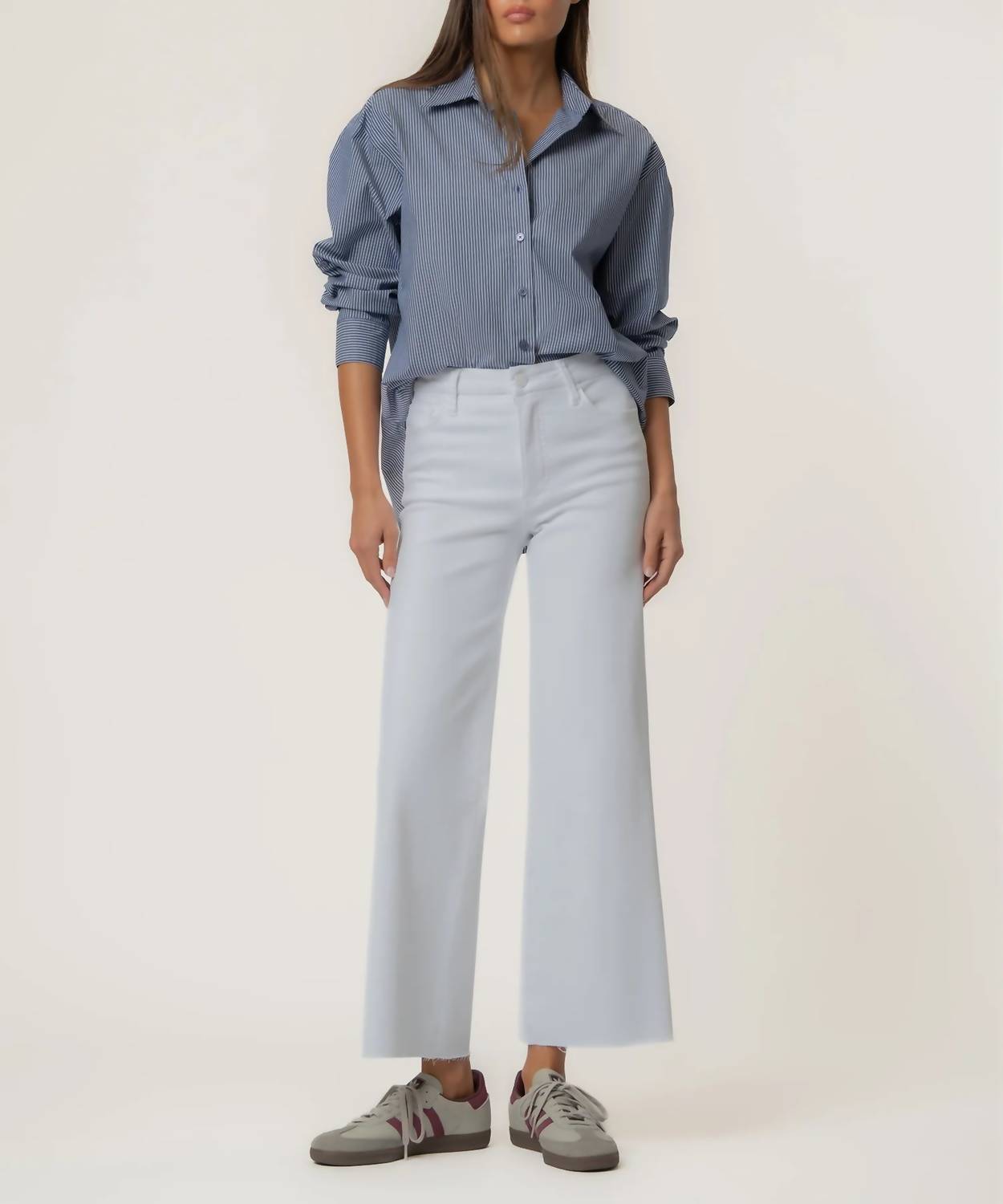 Kut From The Kloth - Meg High Rise Wide Leg Raw Hem Jeans