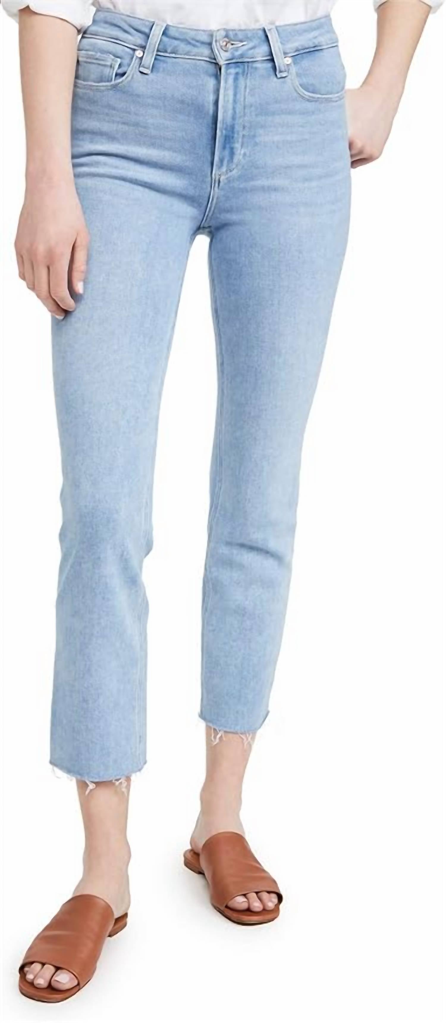 Paige - Cindy Straight Leg Jeans