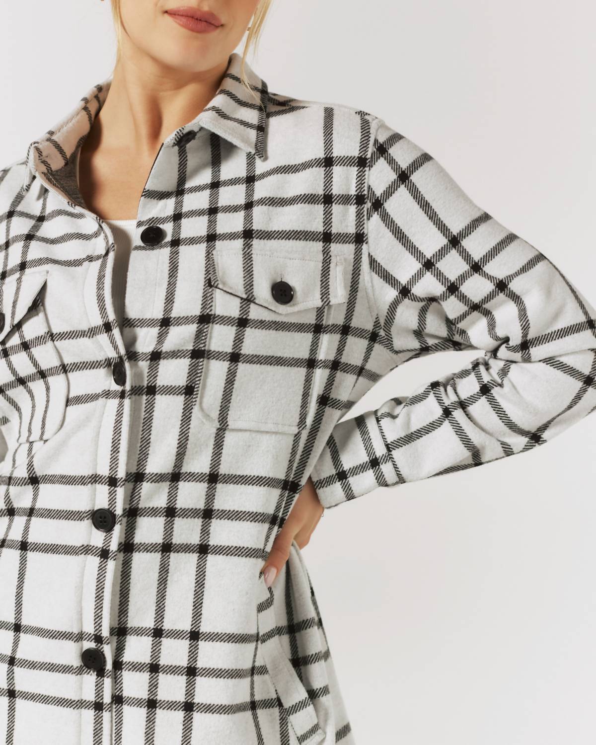 7Diamonds - Generation Plaid Shacket