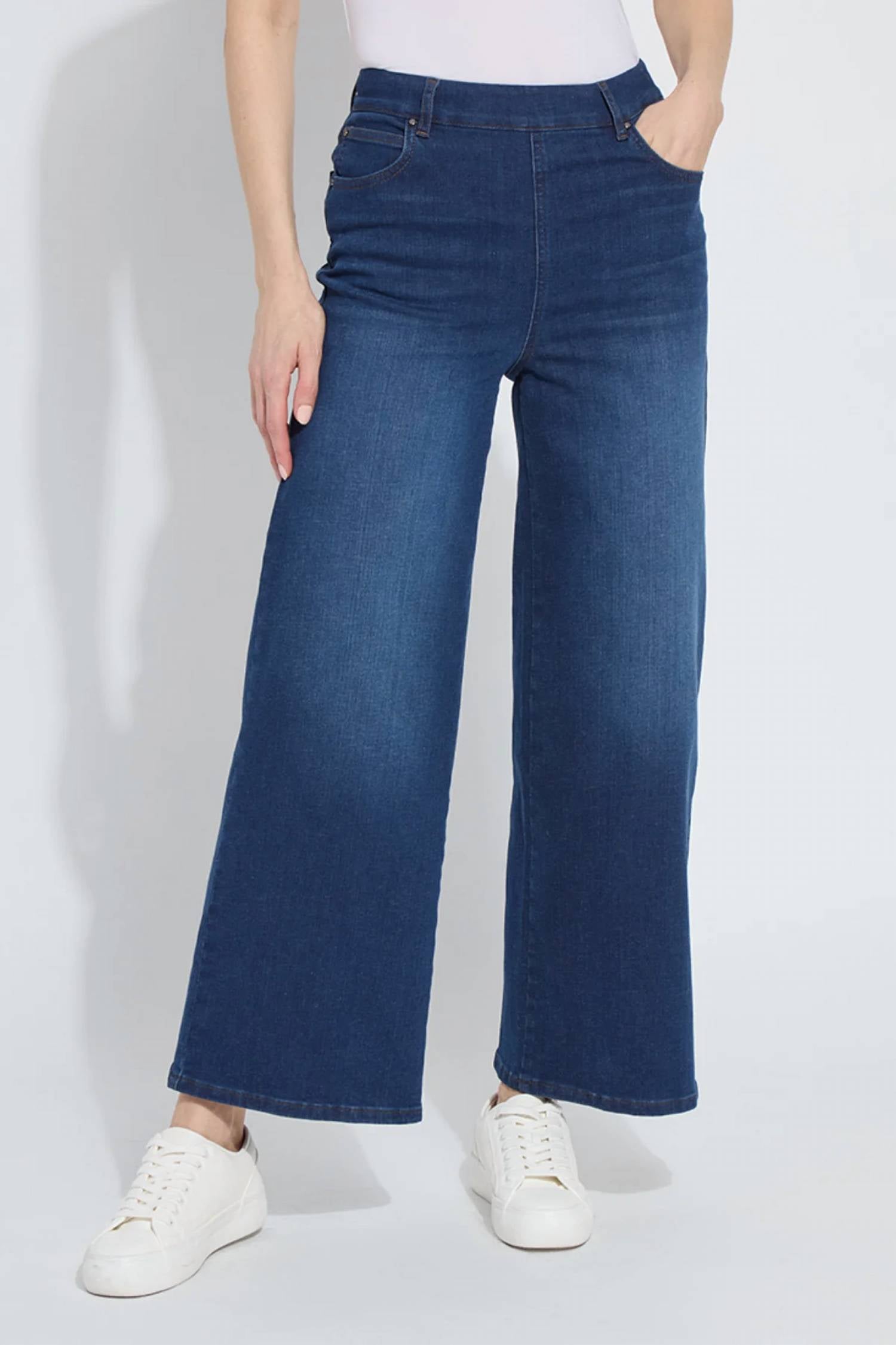 Lysse - Sylvie Wide Leg Premium Denim Jeans