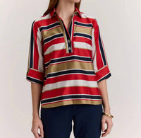 Hinson Wu - Aileen 3/4 Sleeve Blouse