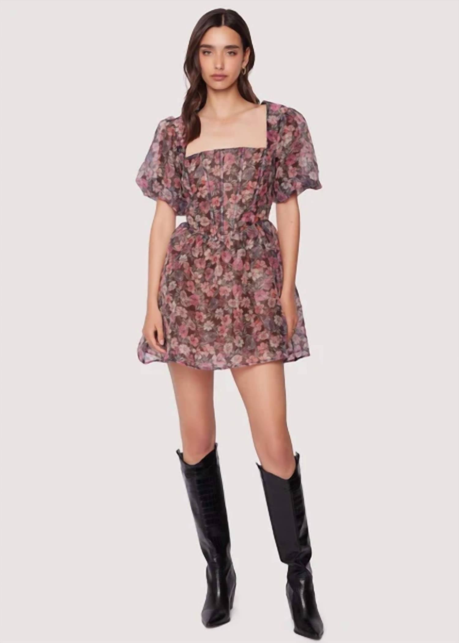 Lost + Wander - Botanique Mini Dress