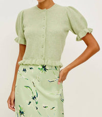 Rails Lora Knit Top in julep - women's t-shirt