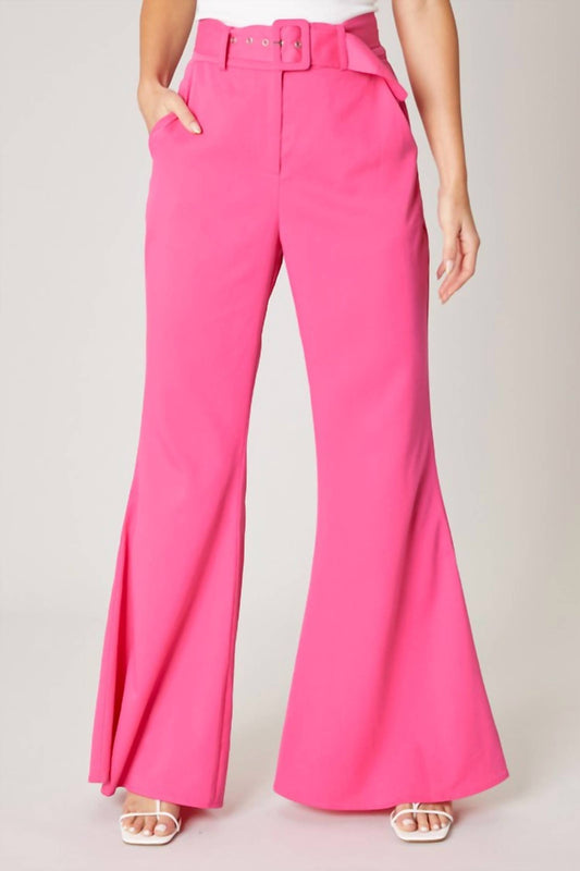 Sugarlips - Flex Linen Flare Pants