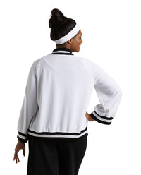 Always For Me - Plus Size Hudson Bomber Jacket