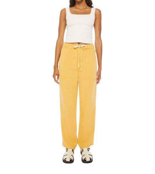 Mother - DRAWN PATCH POCKET PRIVATE ANKLE PANT