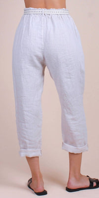 Gigi Moda - Vivace Linen Jogger