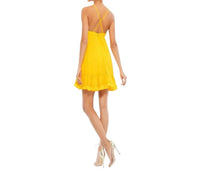 Mac Duggal - Women's Babydoll Mini Dress