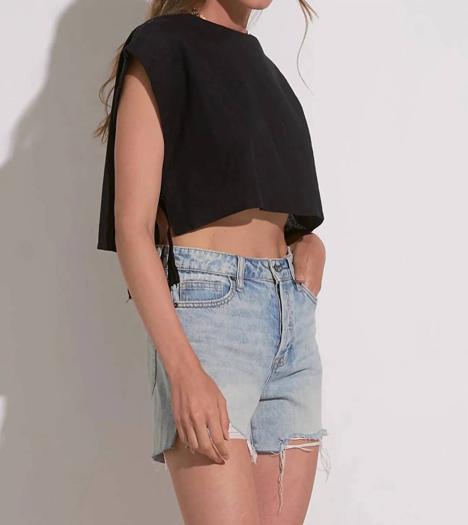Elan - Sophia Crew Neck Tee