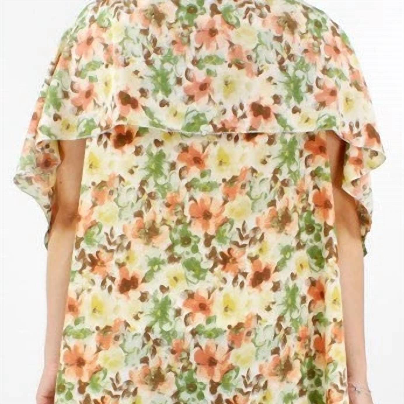 Judson & Company - Cap Sleeve Kimono Vest