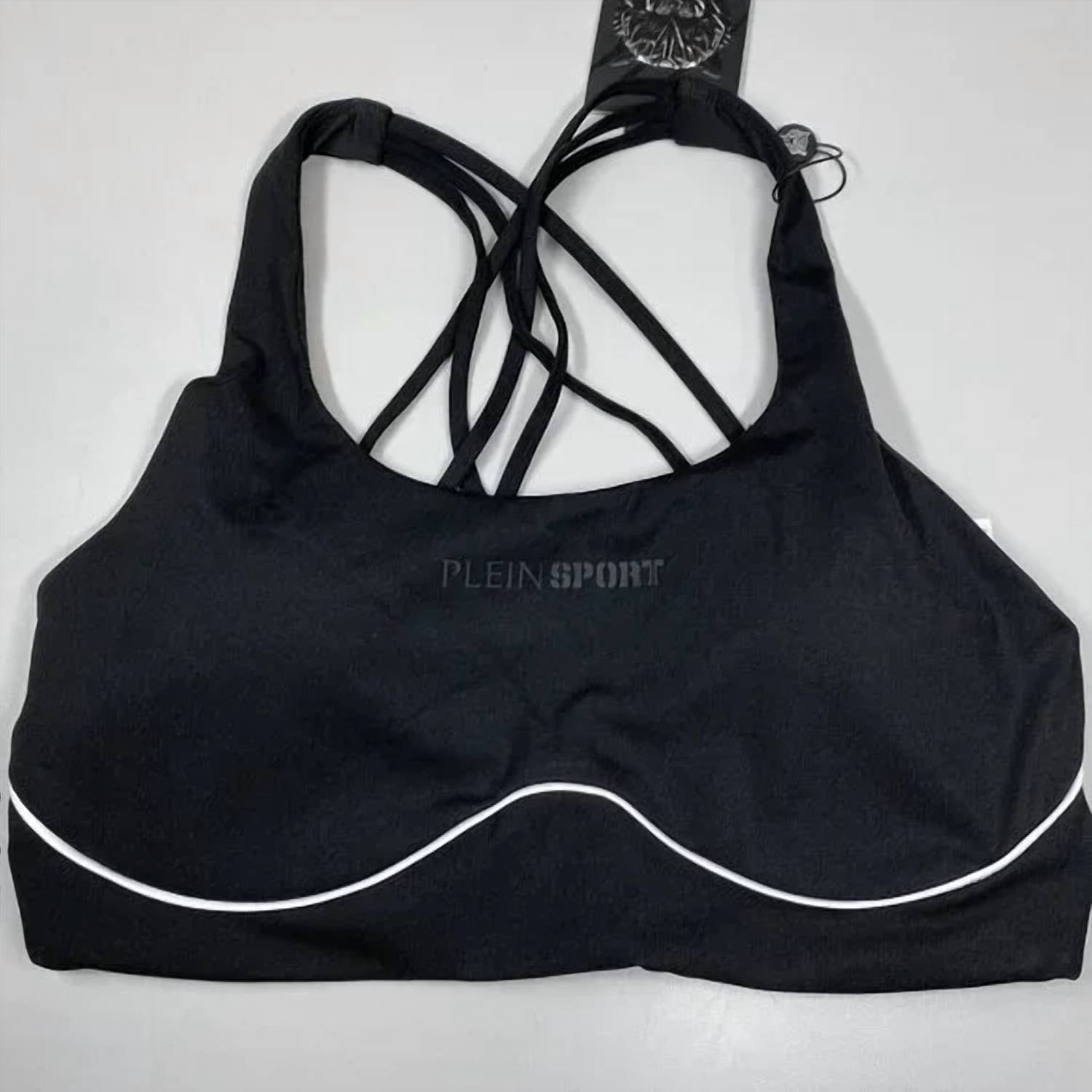 Plein Sport Women’s Push-up Sports Bra in black - women's intimate - view 4